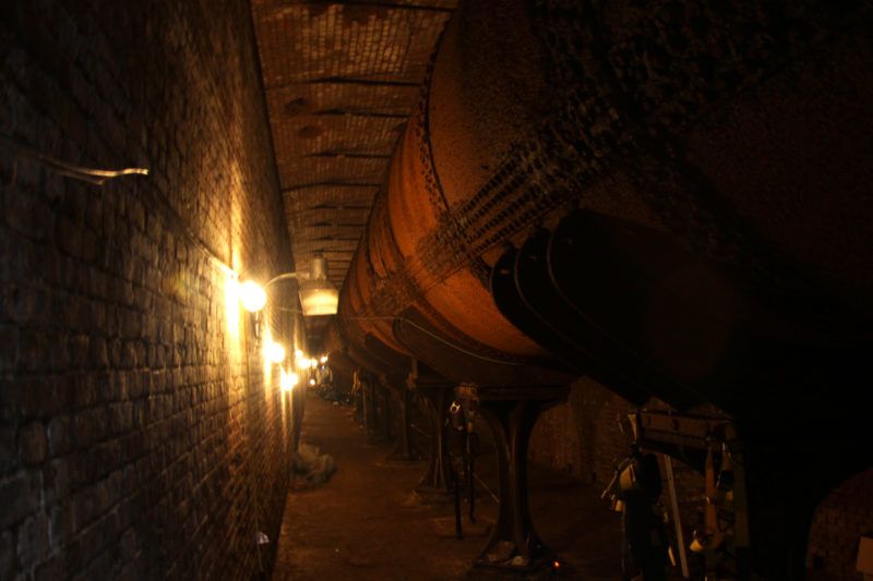 an attic space in the High Bridge