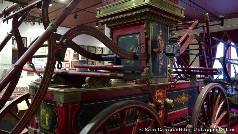 Old fashioned fire truck