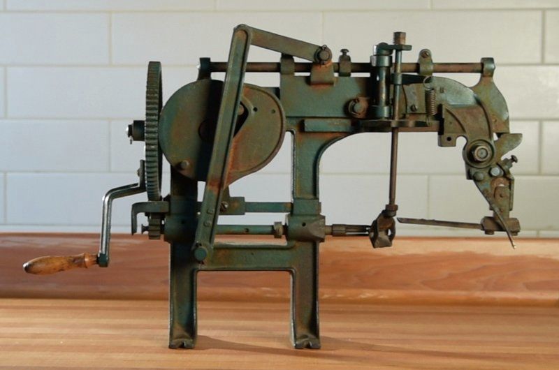 New York At Its Core-Museum of the City of NY-Lower East Side-Vintage Photo-Russ and Daughters-NYC Apple Peeler-Corer-2