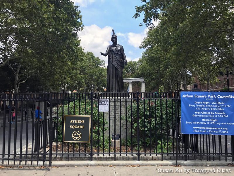 Athens Park in Astoria