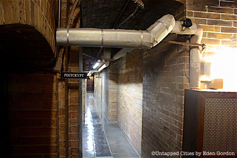 Postcrypt Coffeehouse, one of the many hidden bars in NYC