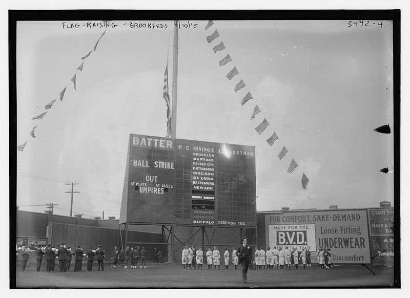 Third version of Washington Park on April 10, 1915. Image via Library of Congress Prints and Photographs Division