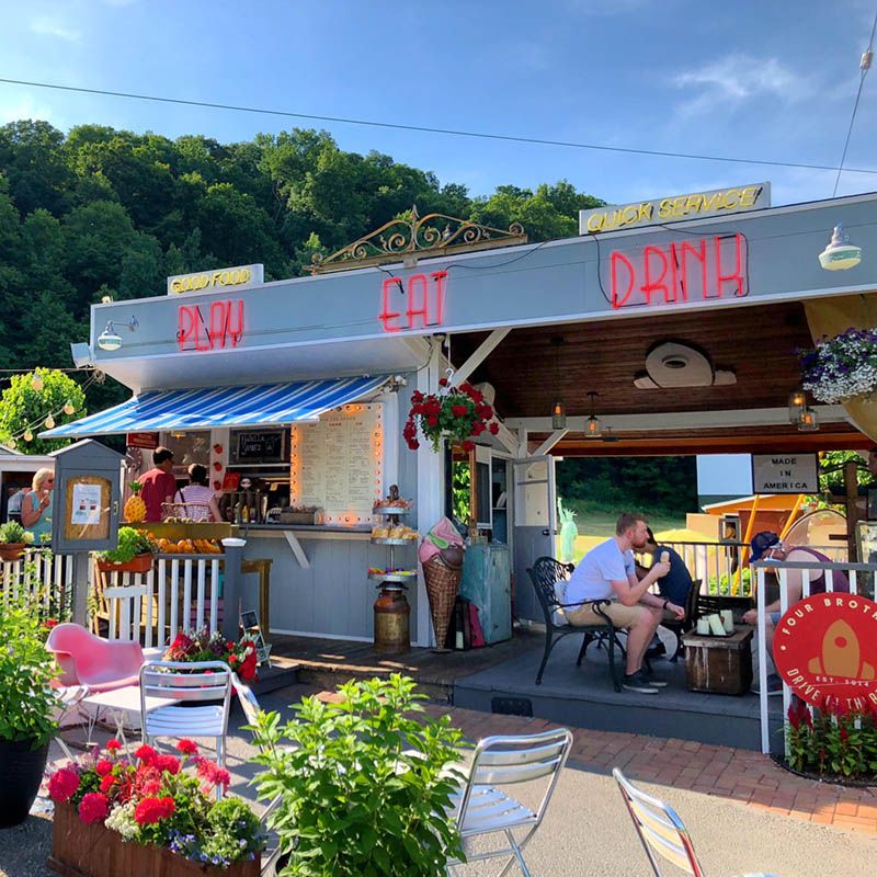 Four Brothers Drive-in movie theater