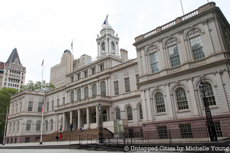 NYC City Hall exterior