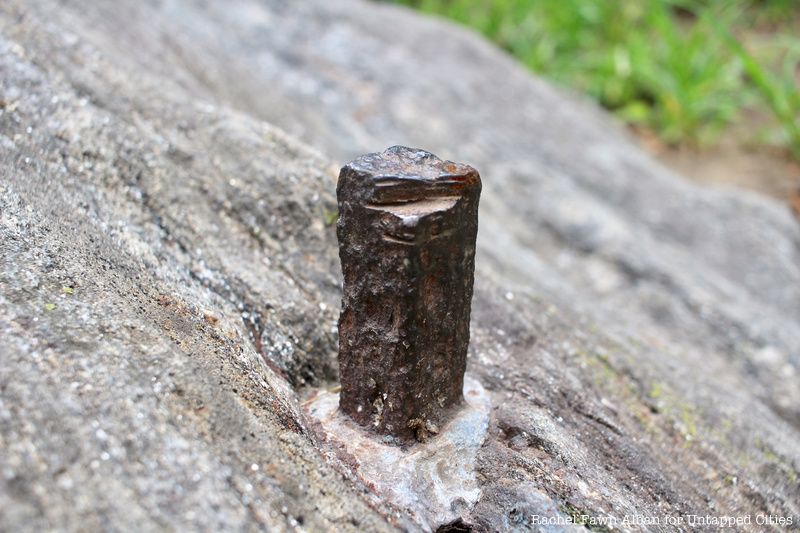 Central Park survey bolt