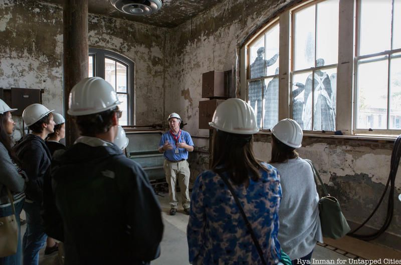Ellis Island hard hat tour