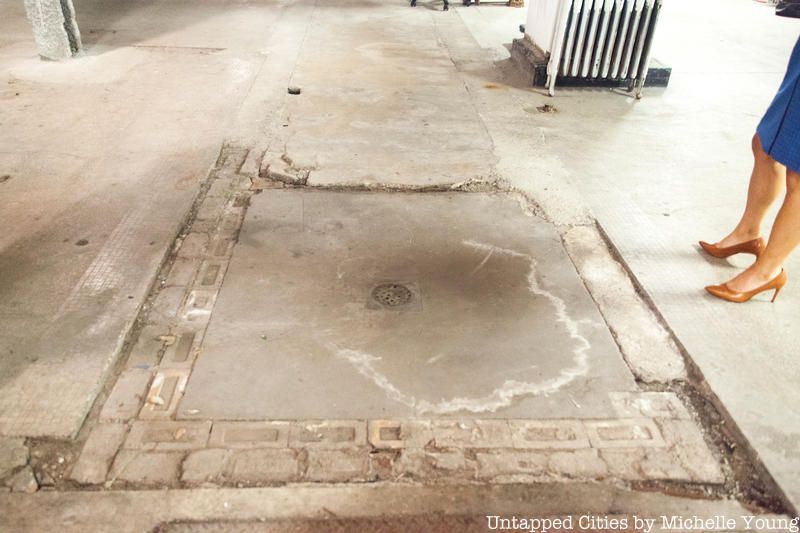 Floor in the basement of the Flatiron Building