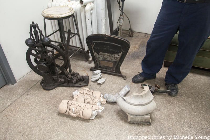 Remnants of parts of the Flatiron Building