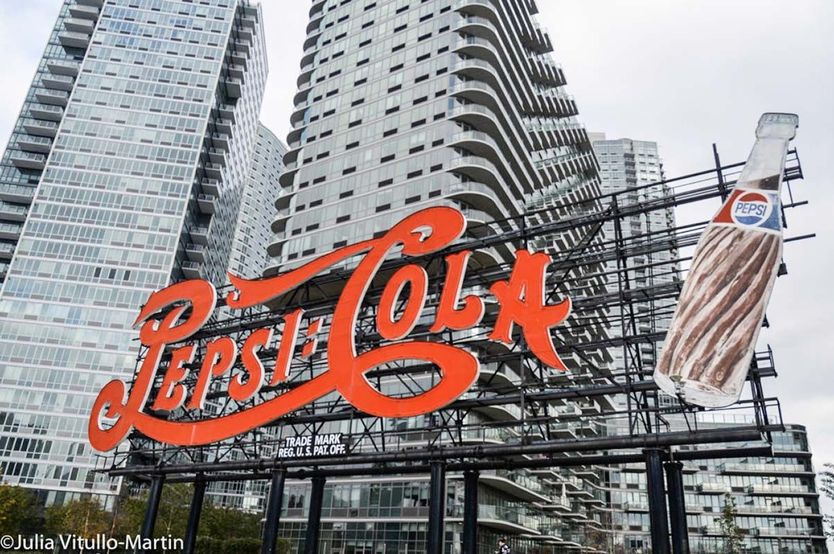 Pepsi-Cola sign