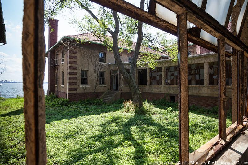 Ellis Island abandoned hospital