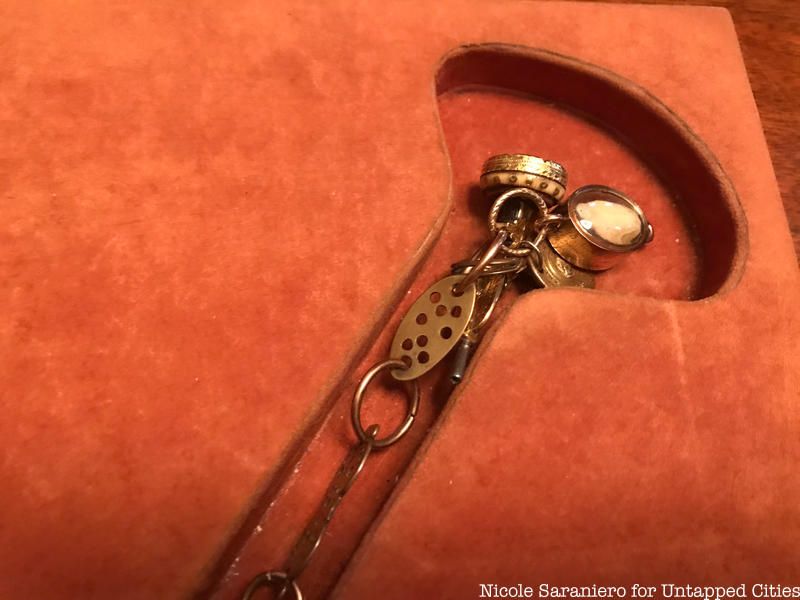 One of George Washington's teeth in a pocket watch charm