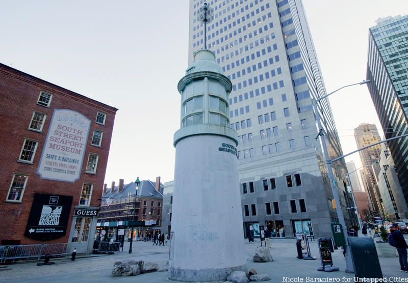 The Titanic Memorial Lighthouse and time ball