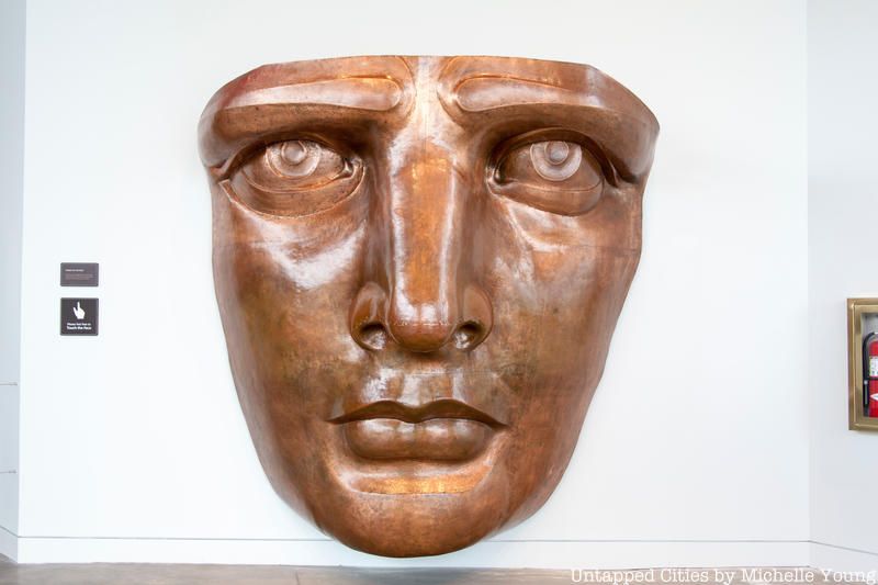 Model of Statue of Liberty face