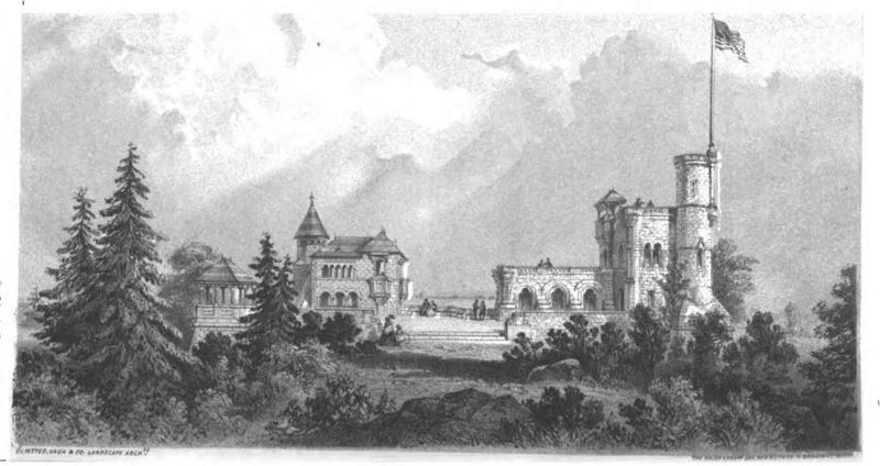 Rendering of the proposed Belvedere by Olmsted, Vaux & Co., Courtesy of Central Park Conservancy