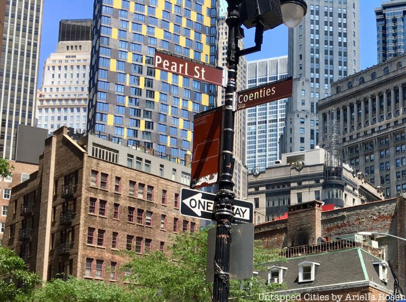 Pearl Street and Coenties Slip