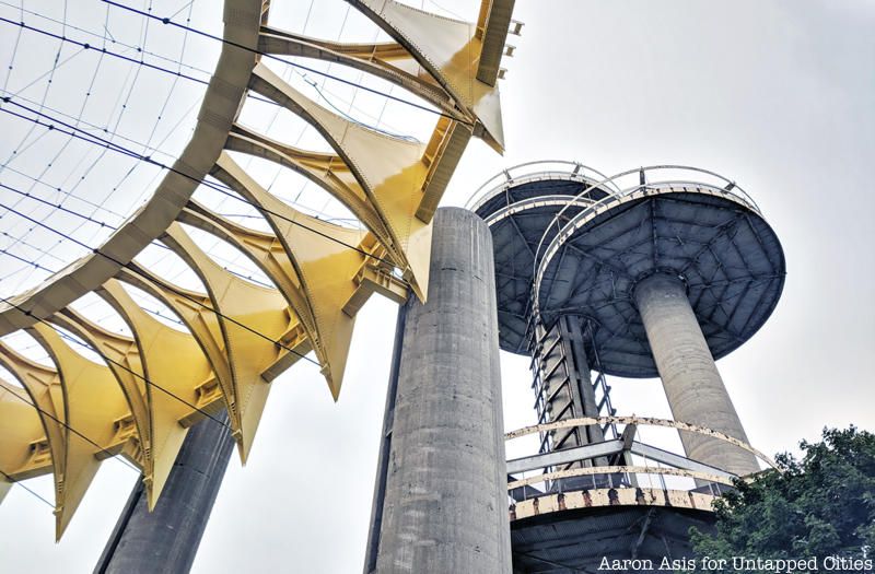 Observation Towers at the New York State Pavilion
