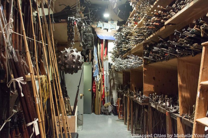 Stage weapons at the Met Opera Lincoln Center