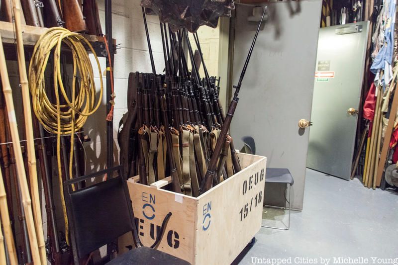 Stage rifles at Met Opera House