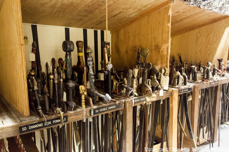 Stage swords at Met Opera House