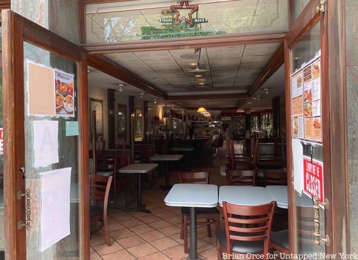 Odessa Diner interior East Village