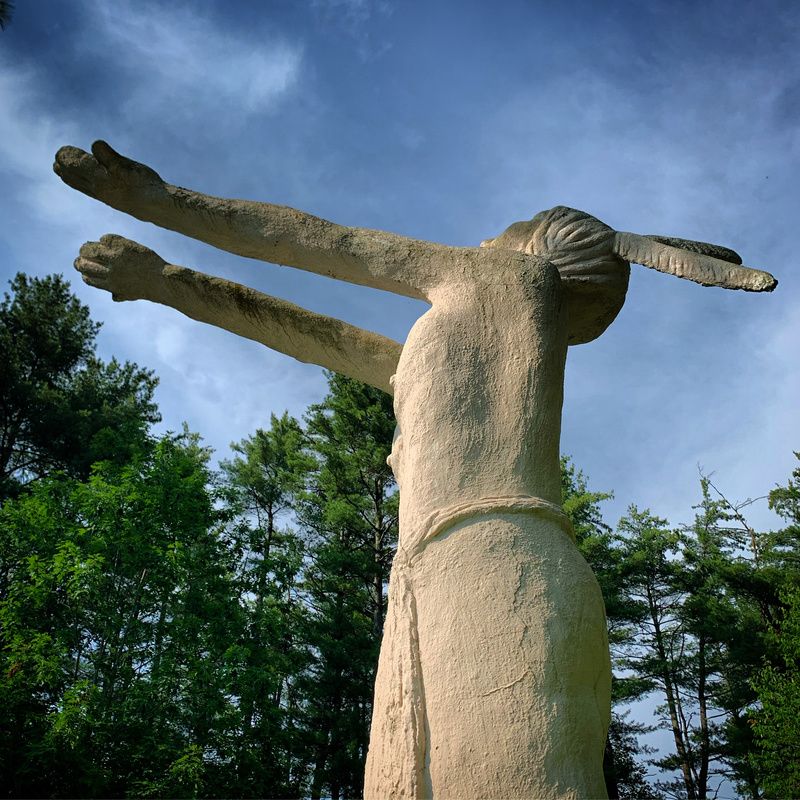 one of many New York Sculpture parks