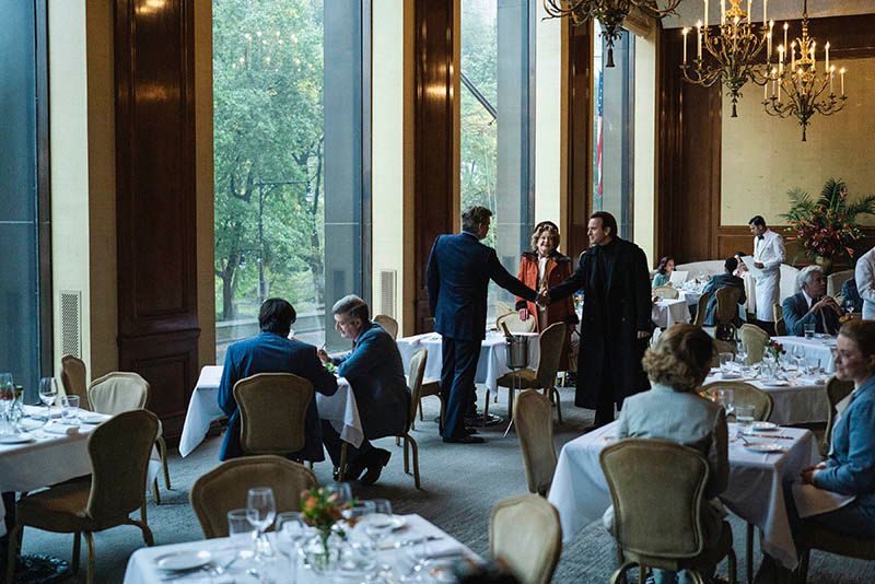 Halston filming location in Park Lane Hotel