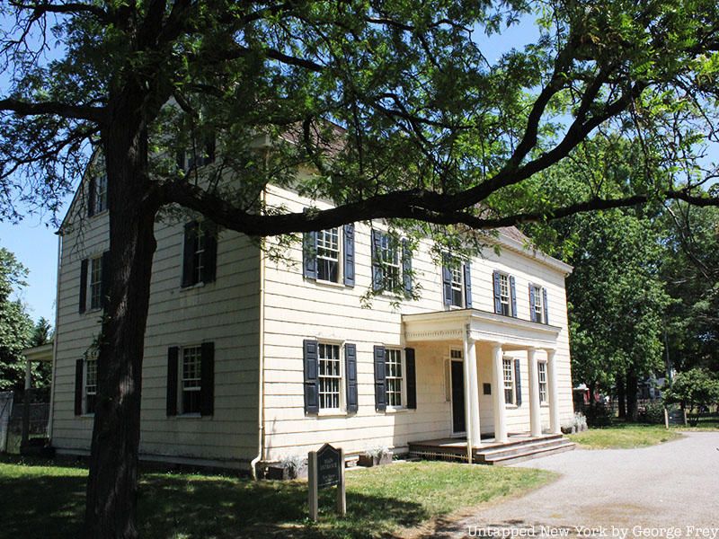 The exterior of the King Manor home and museum in Jamaica, Queens, which was home to one of New York's oldest free Black communities
