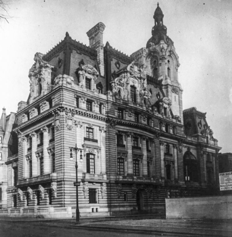 The Clark mansions, one of NYC's lost Gilded Age Mansions