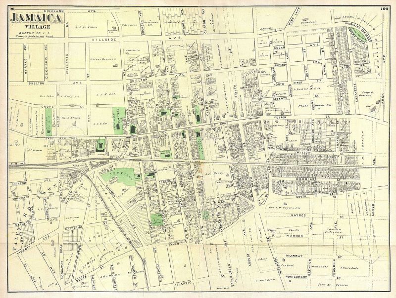 Jamaica map