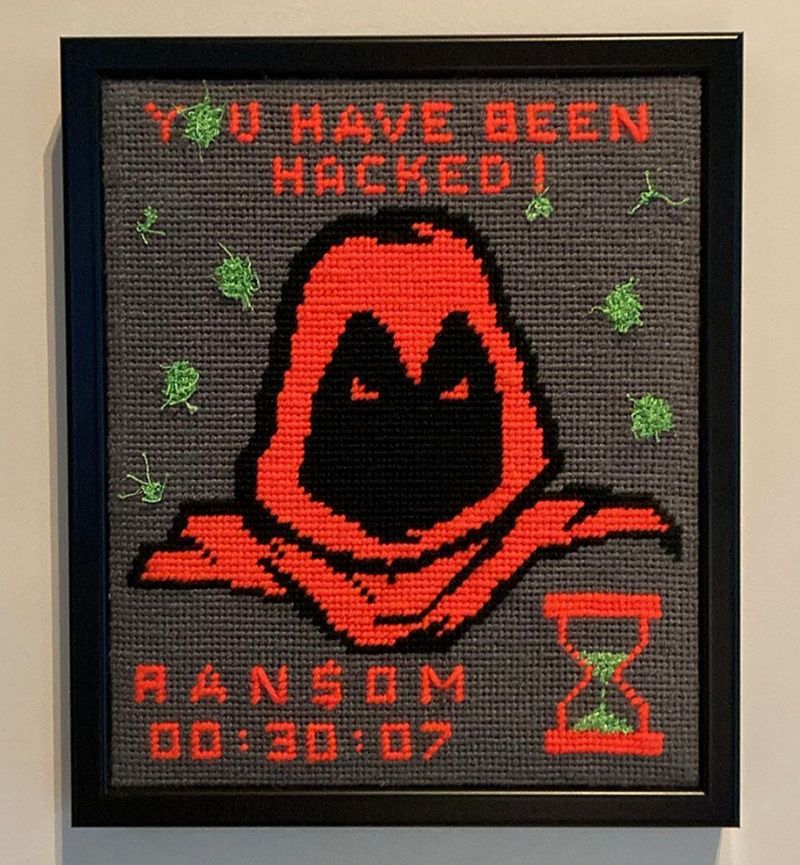 Artwork from In Stitches by Kevin Lustik.