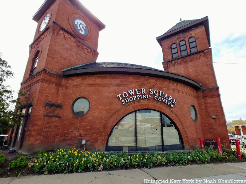 Trolley barn in Woodside