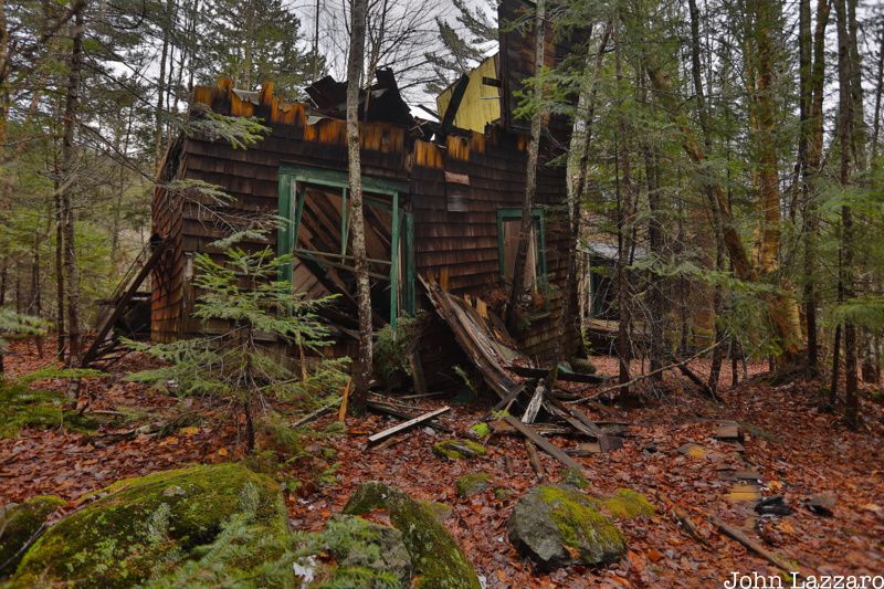 Tahawus Upper Works abandoned building