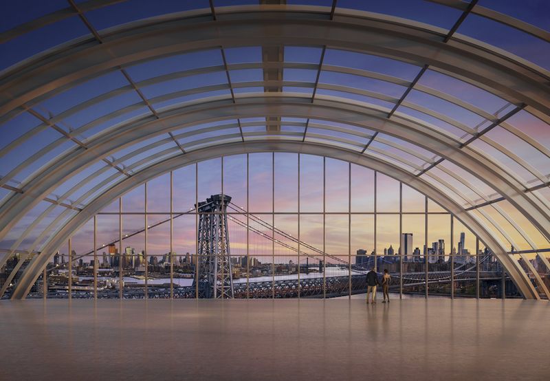 The Refinery glass rooftop