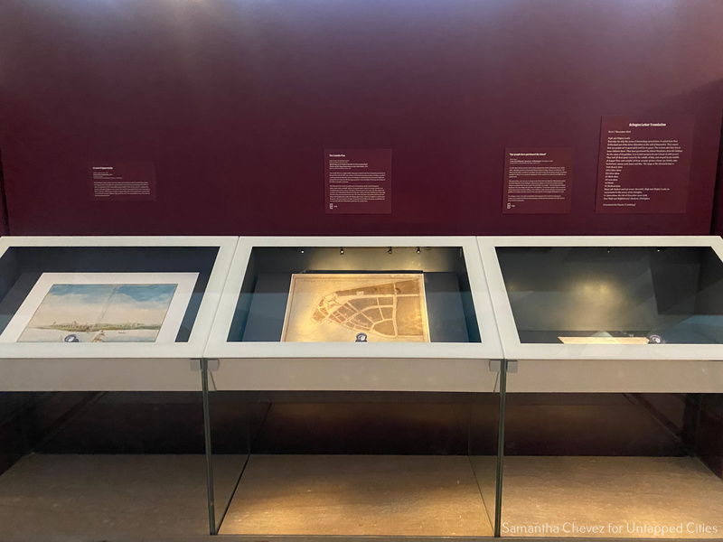 Castello Plan exhibit at NYHS