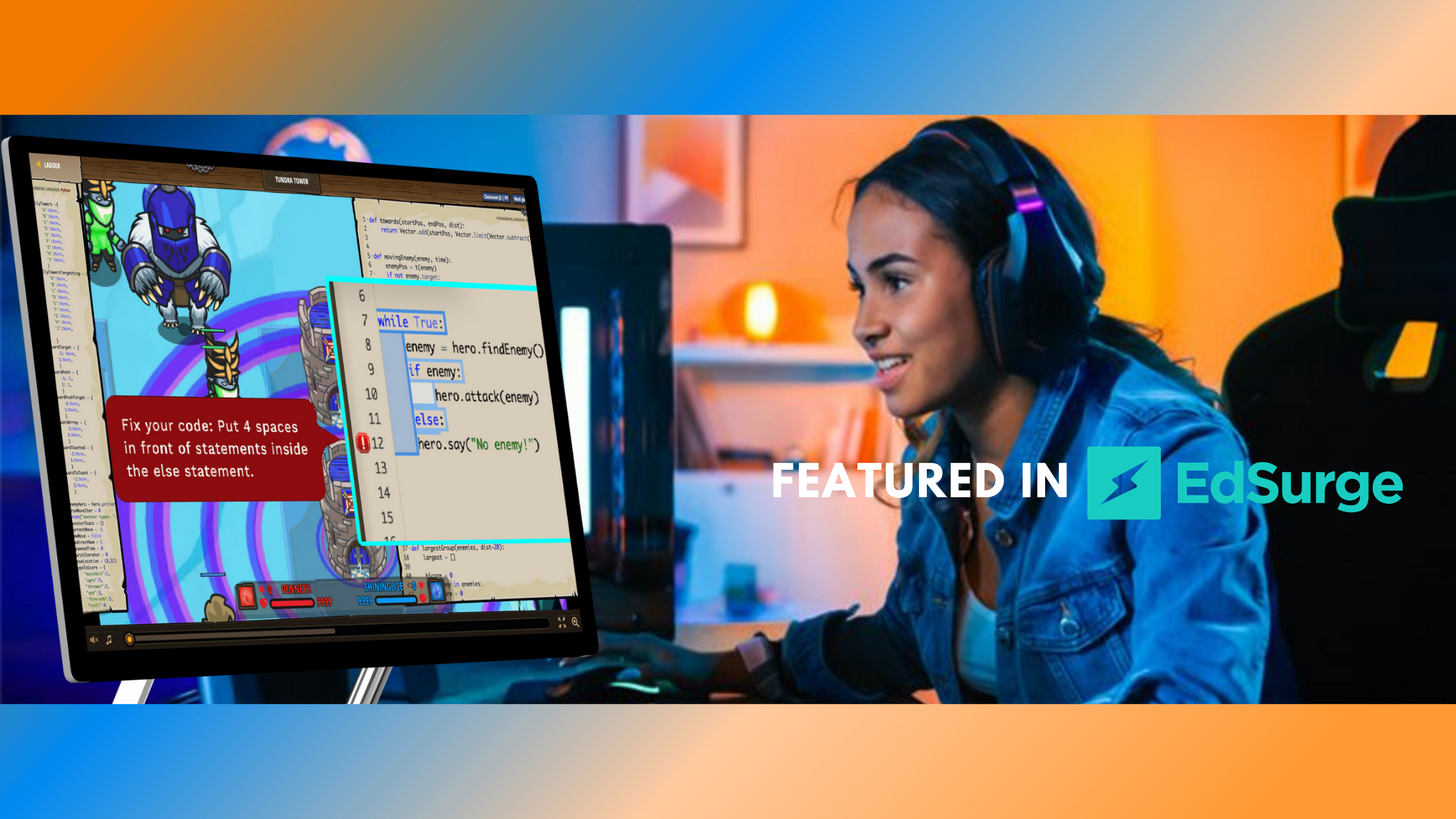 Competitive Coders Are the Future of Esports and the Rising Stars of Computer Science (Featured in EdSurge)
