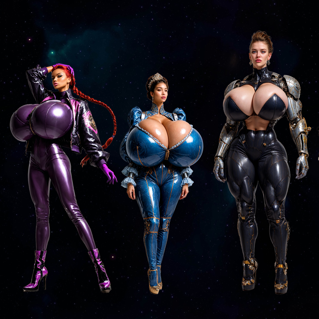 The Inhabitants of the Blue Revere Universe - Lineup