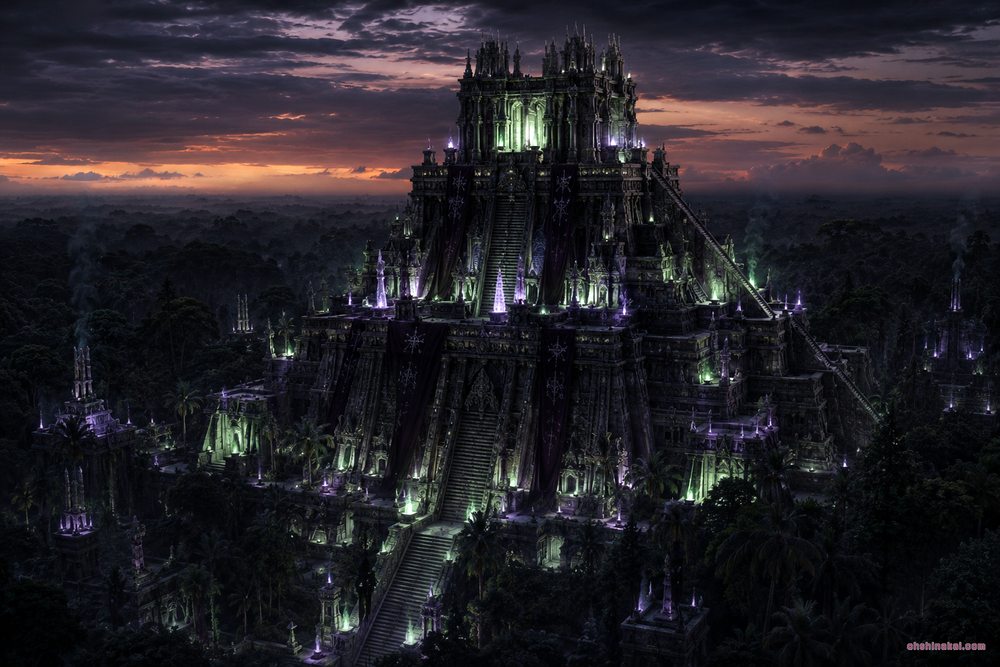 Illiax: The Temple City of Abakax and the People Who Worship the Void
