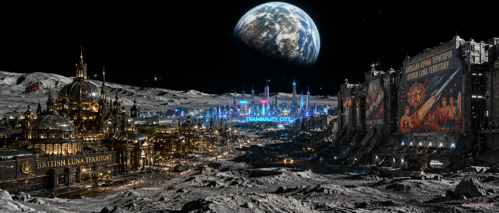 Luna: The Divided Moon That Runs the Galaxy's Books