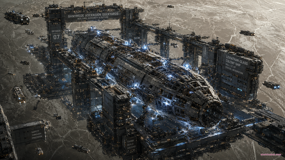 The Jovian Interstellar Fleetworks: The Corporation That Built the Galaxy