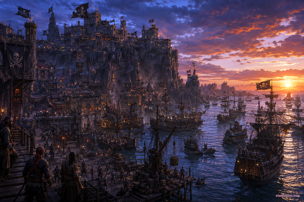 Duskwater: The Seafaring Empire of Shadows and Sails