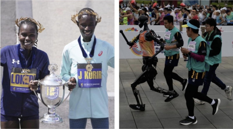 Sharon Lokedi Hellen Obiri Boston Marathon