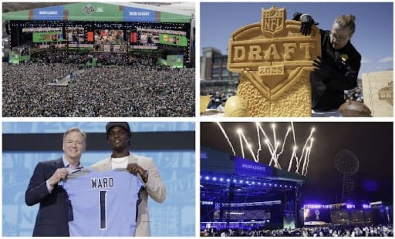 The NFL Draft concluded on Saturday
