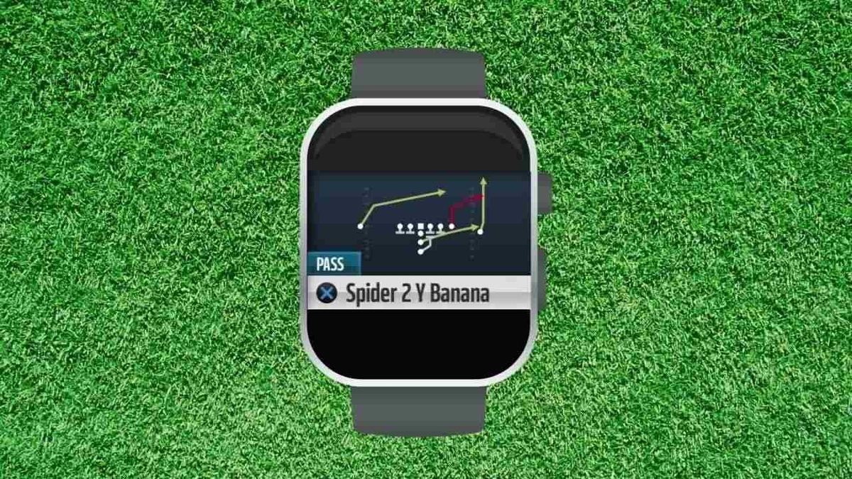 Wearable wristband used for play-calling in Texas high school football