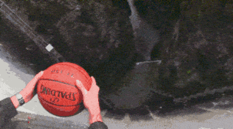 Caitlin Clark walking off the court during Indiana Fever game, with empty seats in the background