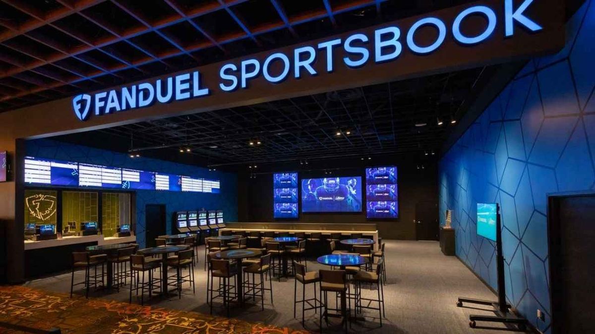 FanDuel and Kalshi logos with a background of betting odds and a legal scale