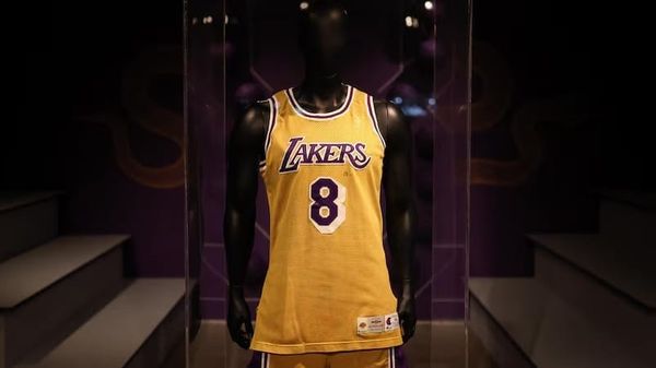 Rookie Kobe jersey sells for record $7M