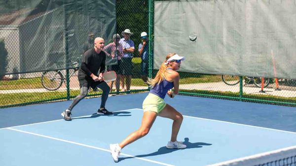 Tennis legend Andre Agassi is taking up pro pickleball