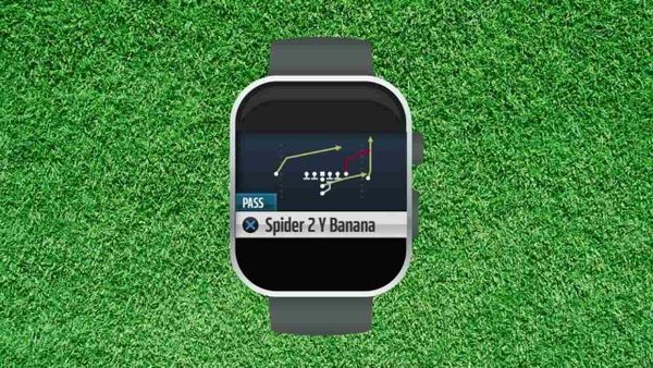 Wearable wristband used for play-calling in Texas high school football