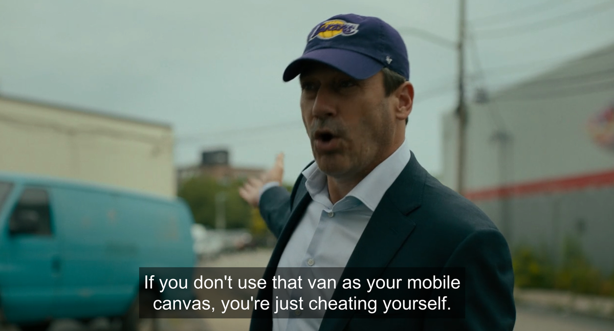 a brief chat about joystick-controlled minivans and Britney Spears