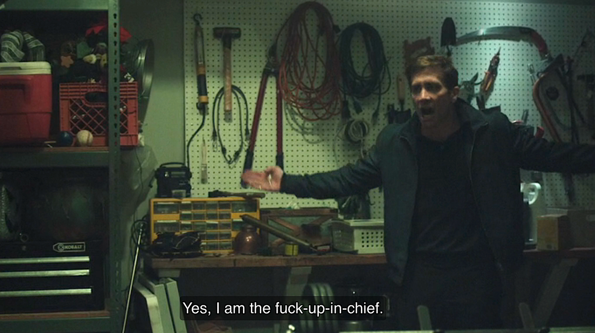 I am sorry but Jake Gyllenhaal is entirely too shredded on 'Presumed Innocent'